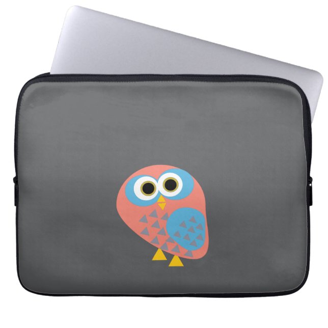 Uggla hootie laptop fodral (Framsidan)