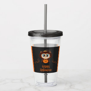 Uggla/Höst/Höst/Halloween/pumpa Take Away Mugg