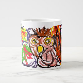 Uggla höstglädje jumbo mugg