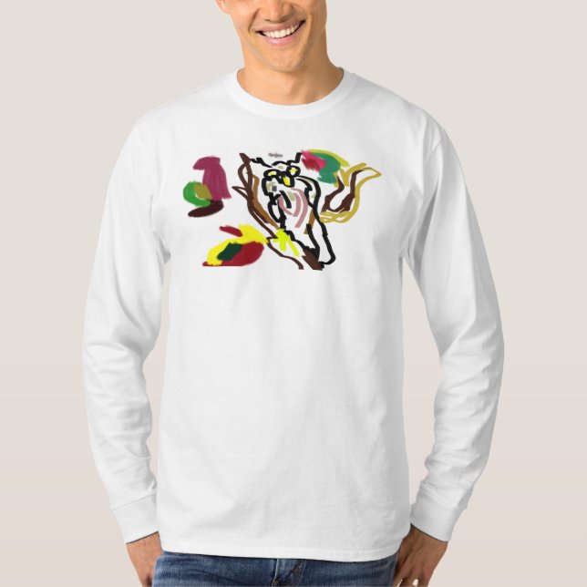 Uggla höstolja t shirt (Framsida)