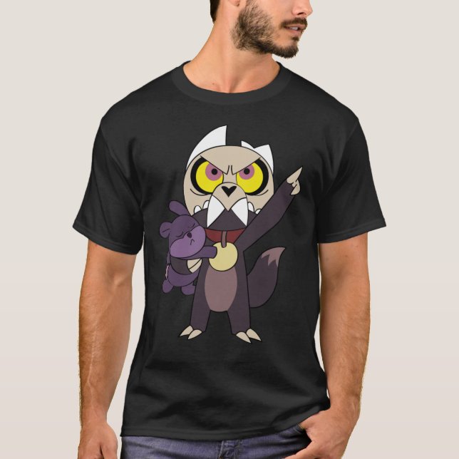 Uggla House Kung och kaninplush T Shirt (Framsida)