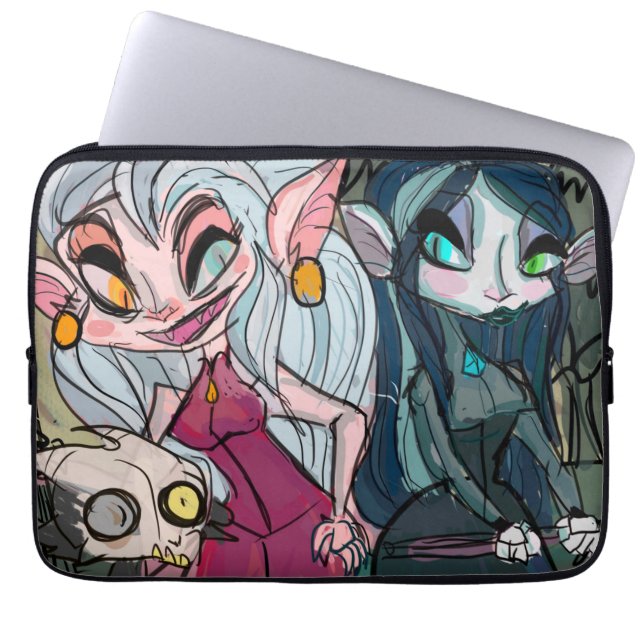 Uggla husplånbok laptop fodral (Framsidan)