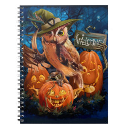 Uggla i den magiska hatten och hennes pumpvänner anteckningsbok