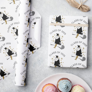 Uggla i Gown Preschool / Kindergarten Studenten Presentpapper