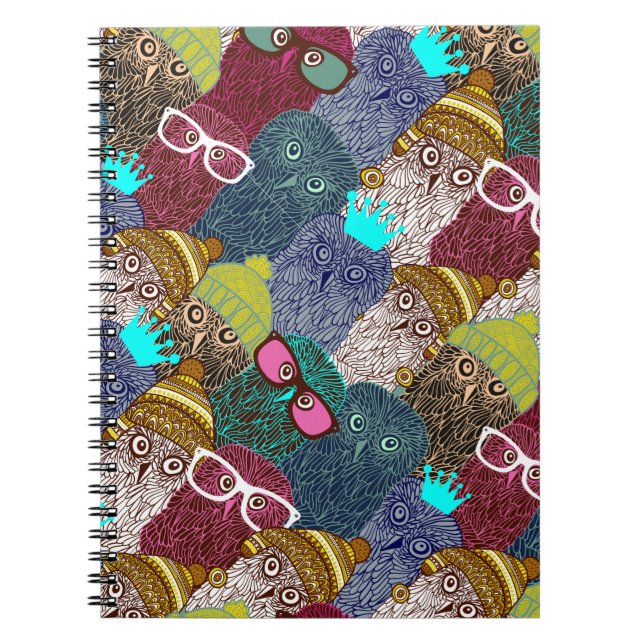 UGGLA i KRONA Anteckningsbok (Framsidan)