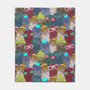 UGGLA i KRONA Fleecefilt