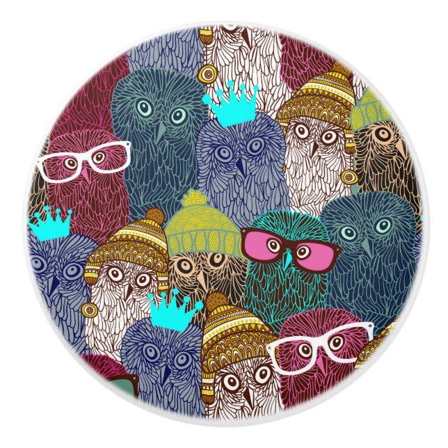 UGGLA i KRONA Knopp (Framsidan)