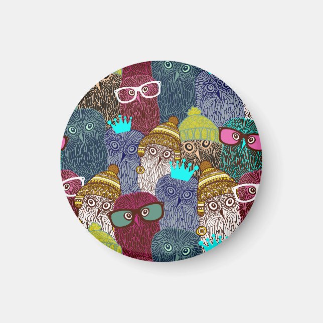 UGGLA i KRONA Magnet (Framsidan)