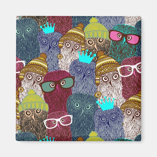 UGGLA i KRONA Magnet (Framsidan)