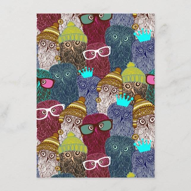 UGGLA i KRONA Meny (Framsida)