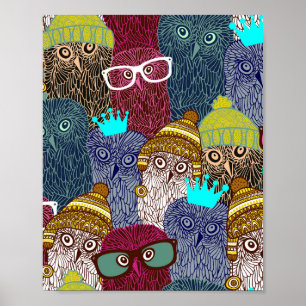 UGGLA i KRONA Poster
