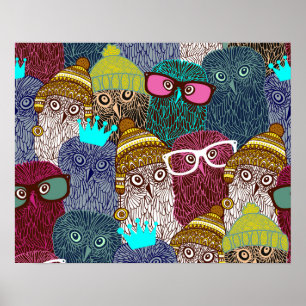 UGGLA i KRONA Poster