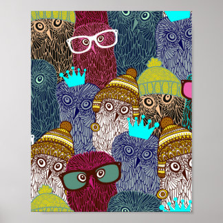 UGGLA i KRONA Poster