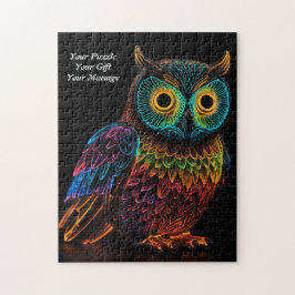 Uggla i Wisdom Pussel