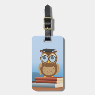 Uggla illustration bagagebricka