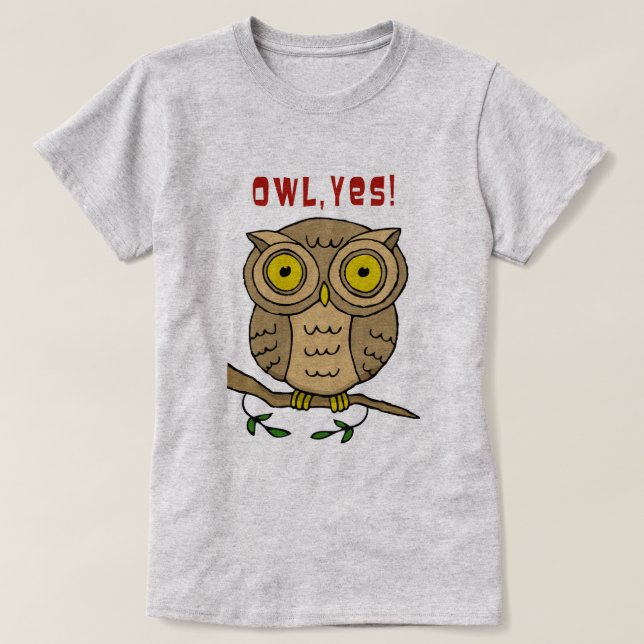 Uggla, ja! tee (Design framsida)
