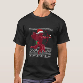 Uggla jul Aesthetic Cupid med Candy cane och T Shirt