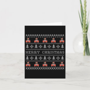 Uggla jul Red Santa Hat Fransk Bulldog Julafton F Kort