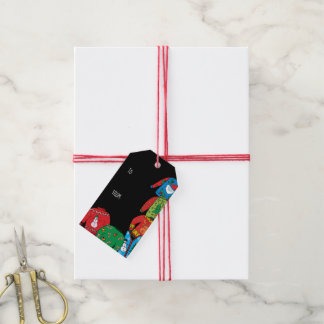 Uggla Juletiketter Presentetikett