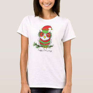 Uggla-julklappen Funny Helgdag T Shirt