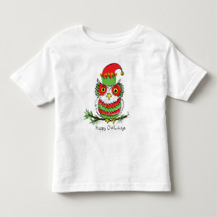 Uggla julklappen, ynka Helgdag T Shirt