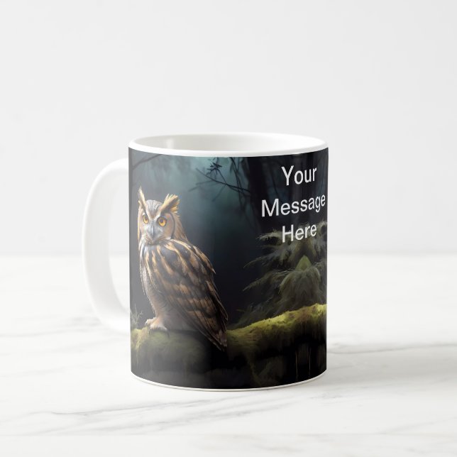 Uggla Kaffemugg (Framsida vänster)