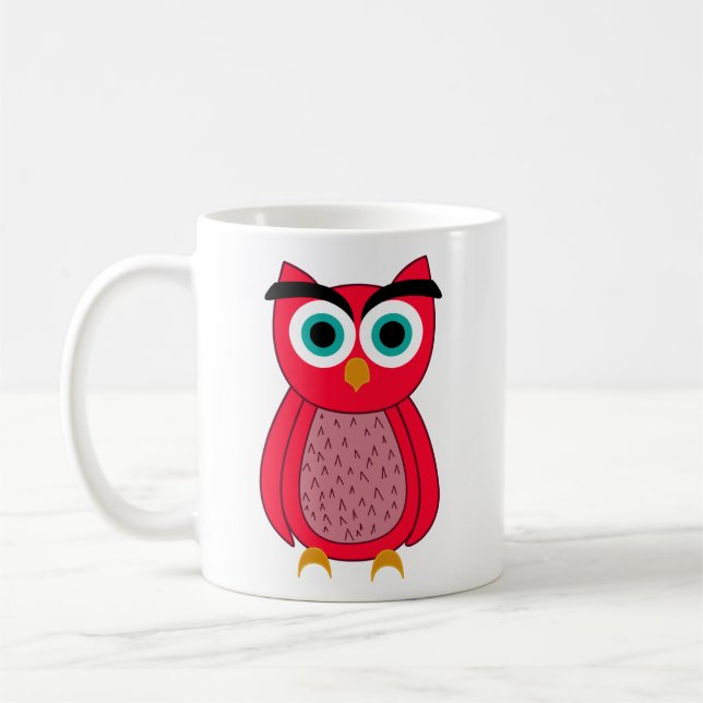 Uggla Kaffemugg (Vänster)