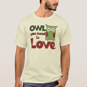 Uggla Kärlek Tee Shirt