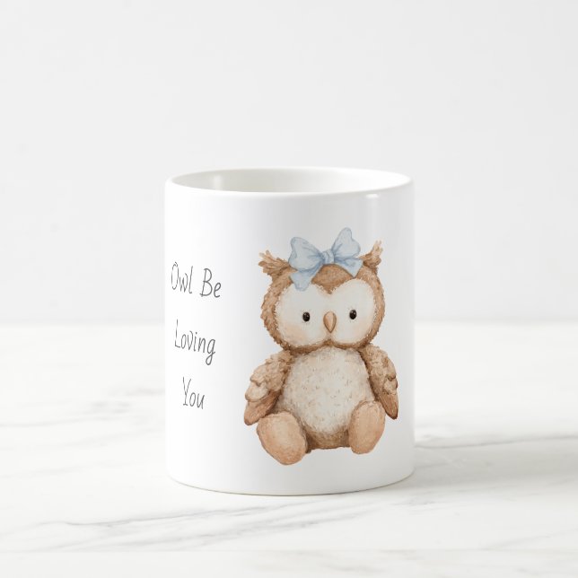 Uggla Kommer Att Älska Dig Kaffemugg (Center)