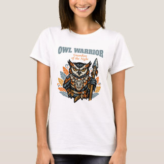 Uggla Krigare, Nattens Beskyddare Hennes Gåva T Shirt