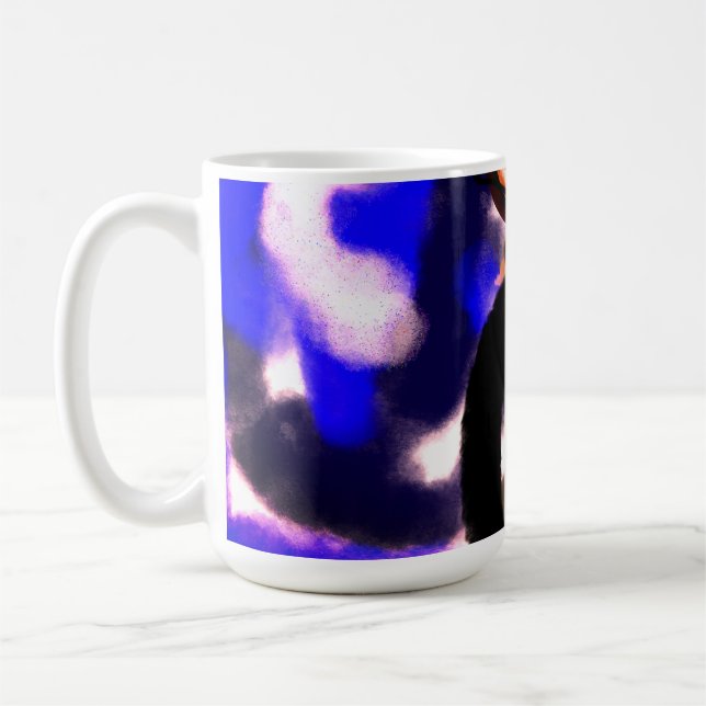 Uggla kung kaffemugg (Vänster)