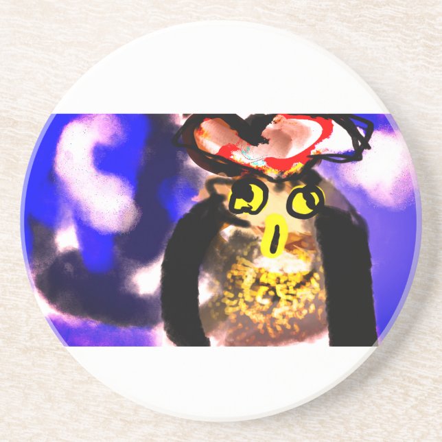 Uggla kung underlägg (Framsidan)