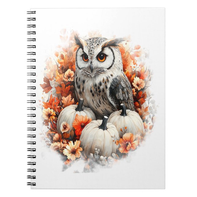 Uggla Land Pumpkin Anteckningsbok (Framsidan)