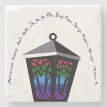 Uggla Lantern Stone Underlägg