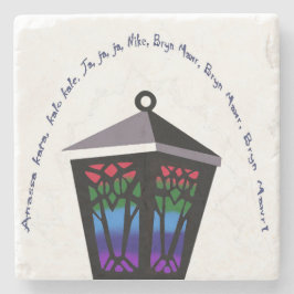 Uggla Lantern Stone Underlägg