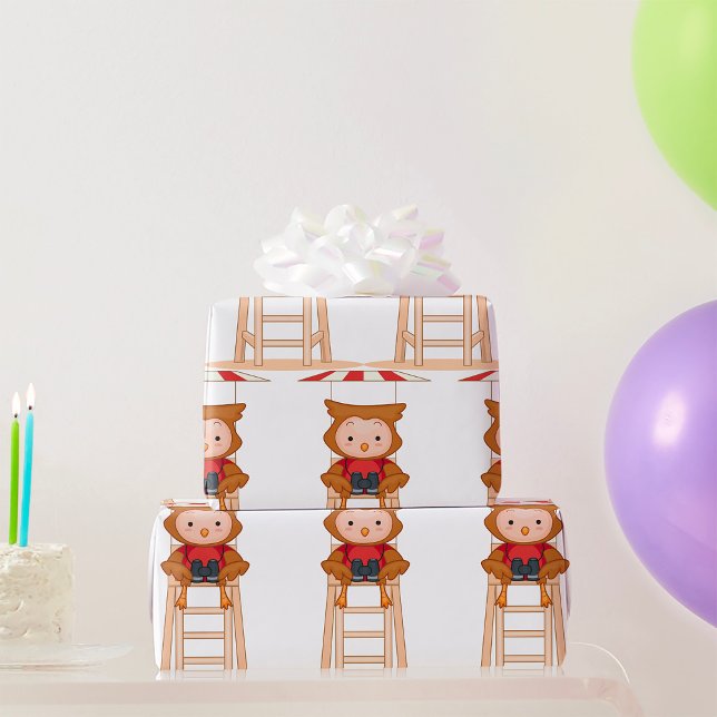 Uggla Lifeguard Presentpapper (Skapare uppladdad)