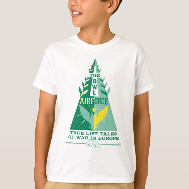 Uggla Luft-styrkan T-shirt (Framsida)