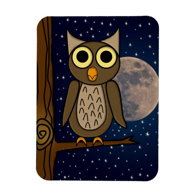 uggla magnet (Vertikal)