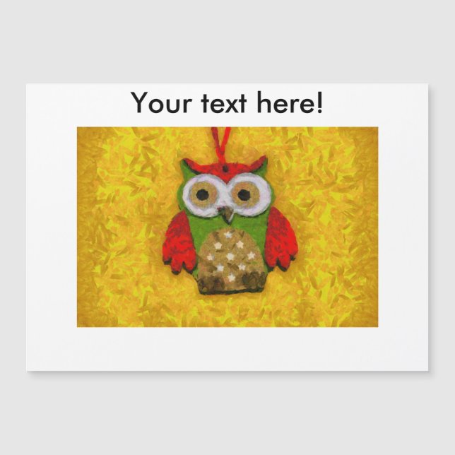 Uggla målning (Framsida)