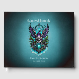 Uggla med magiskt inslag. gästböcker