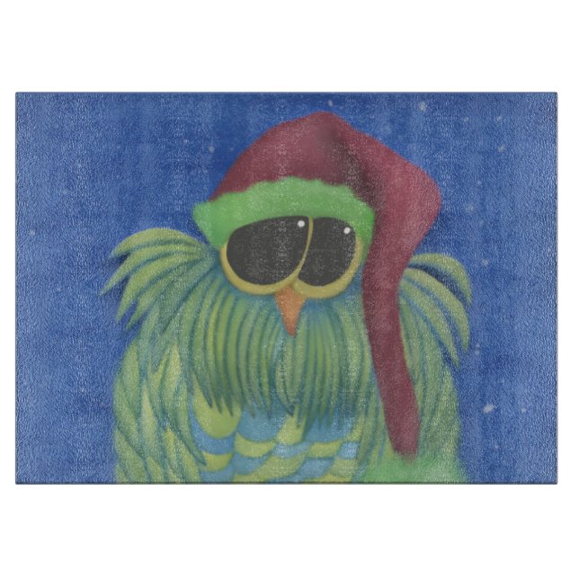 Uggla med Santa Hat (Framsidan)