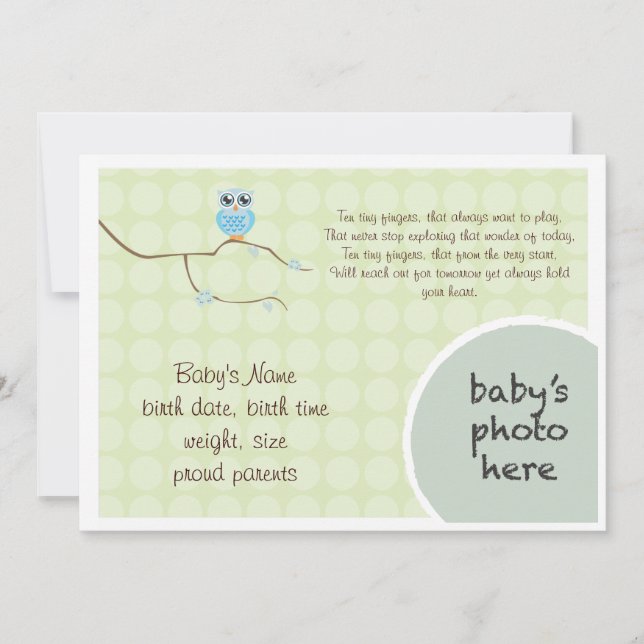 Uggla meddelande (Framsida)