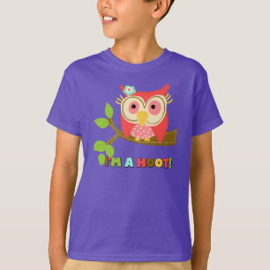 Uggla mig förmiddag en dyft t shirt