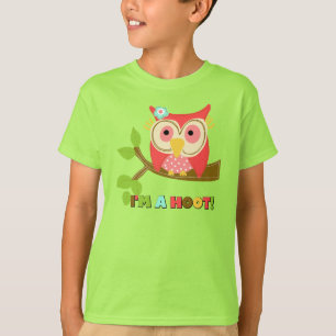 Uggla mig förmiddag en dyft tee shirt