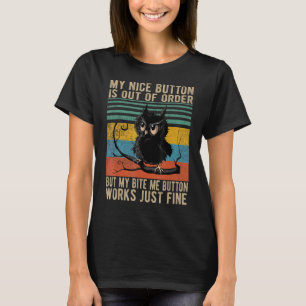 Uggla min Niceknapp är ur funktion, men min Bita m T Shirt