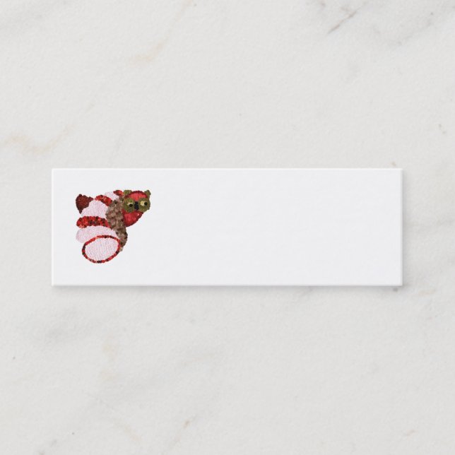 Uggla Mini Affärskorten Visitkort (Framsida)