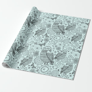 Uggla Mönster Presentpapper