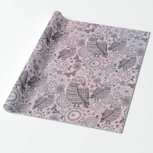 Uggla Mönster Presentpapper