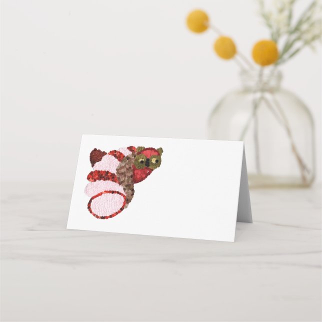 Uggla-monteringskort Placeringskort (Framsida)