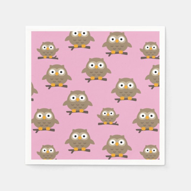 Uggla Napkins Pappersservett (Framsidan)